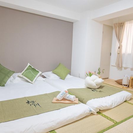 桜の川8 Shinjuku 3 Mins Shibuya New Mansion Train 1 Min More Than 7 People Tokio Buitenkant foto